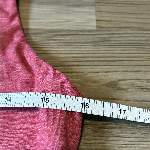 Halara U neck Flowy Maxi dress Sleeveless Side slit Coral Size S NWT Comfy Soft - Picture 9 of 11